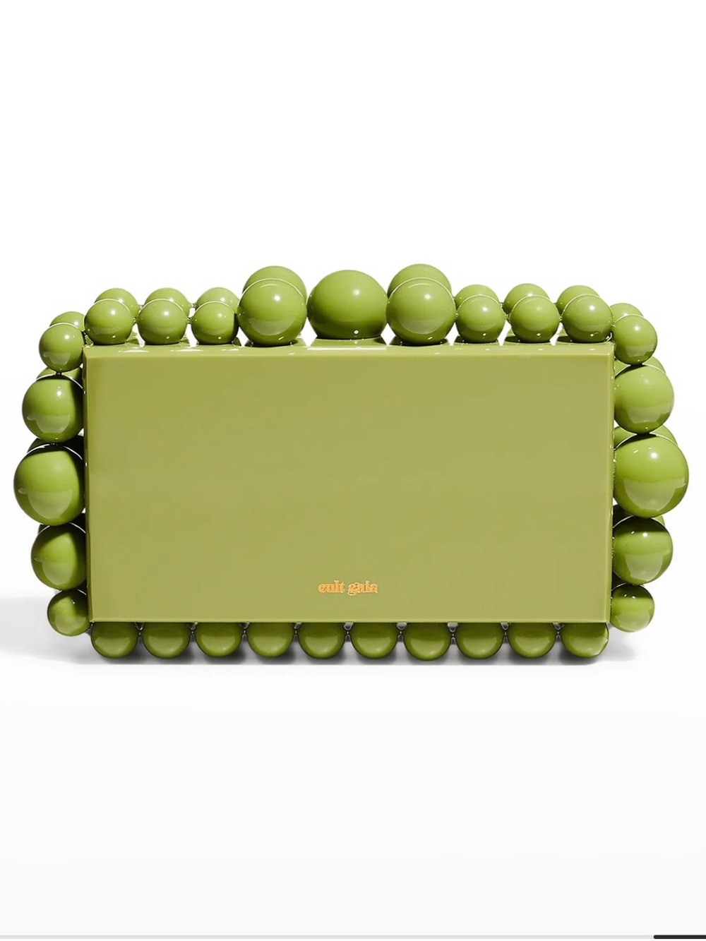 cult gaia green eos clutch